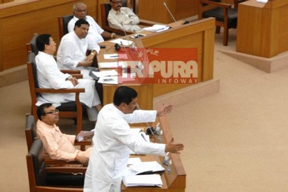 2016-17 Tripura Budget session: sudden leak of Yusuf Commission report in a vernacular daily erupts controversy in Assembly